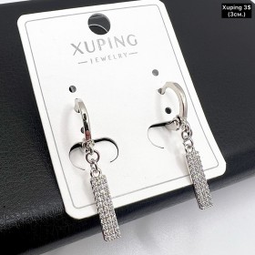 Сережки Xuping 10907 (3,0 см.)